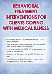 Behavioural Treatment Interventions for Clients Coping with Medical Illness download