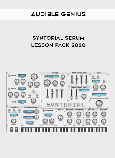 Audible Genius Syntorial Serum Lesson Pack 2020 download
