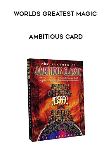 Ambitious Card by Worlds Greatest Magic download