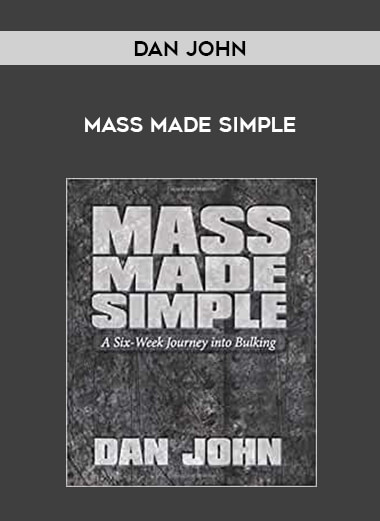 Mass Made Simple by Dan John download