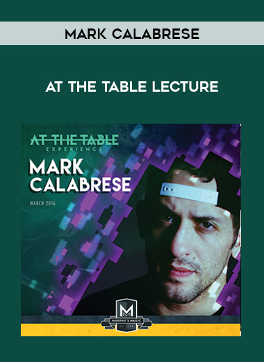 Mark Calabrese - At The Table Lecture download