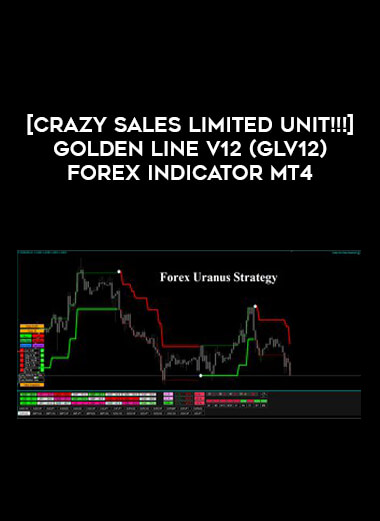 [CRAZY SALES LIMITED UNIT!!!] Golden Line V12 (GLV12) Forex Indicator MT4 download