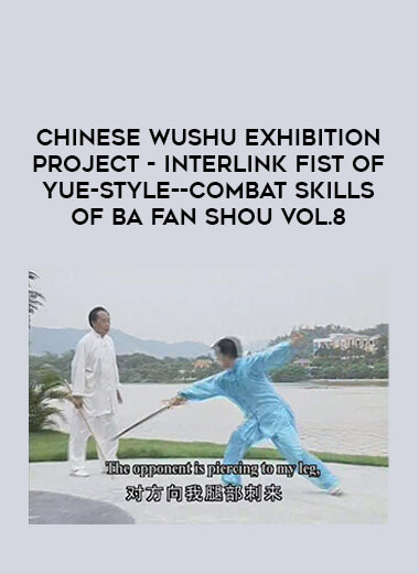 Chinese Wushu Exhibition Project - Interlink Fist of Yue-style--Combat Skills of Ba Fan Shou Vol.8 download