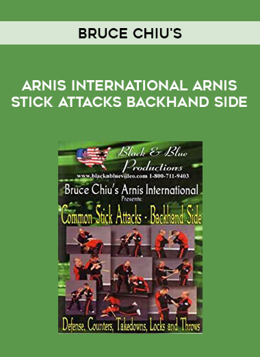 Bruce Chiu's Arnis International Arnis Stick Attacks Backhand Side download