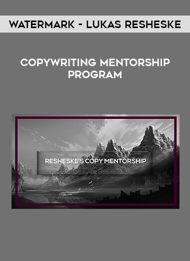 Watermark - Lukas Resheske - Copywriting Mentorship Program download