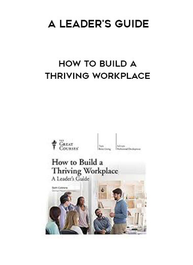 A Leader's Guide - How to Build a Thriving Workplace download
