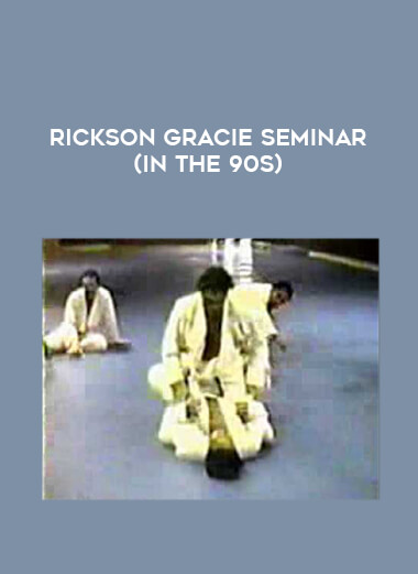 Rickson Gracie Seminar (in the 90s) download