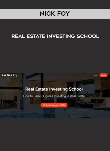 Nick Foy - Real Estate Investing School download