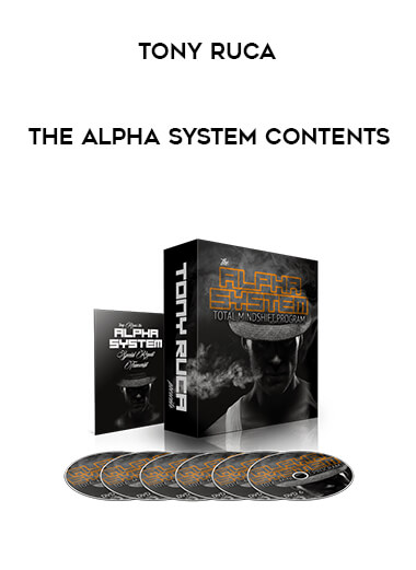 The Alpha System Contents by Tony Ruca download