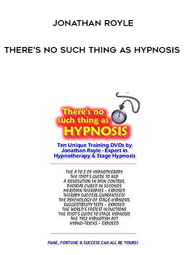 Jonathan Royle - There's No Such Thing As Hypnosis download