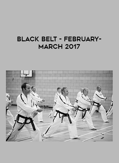 Black Belt - February-March 2017 download