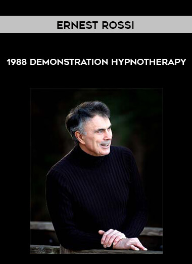 Ernest Rossi - 1988 Demonstration Hypnotherapy download
