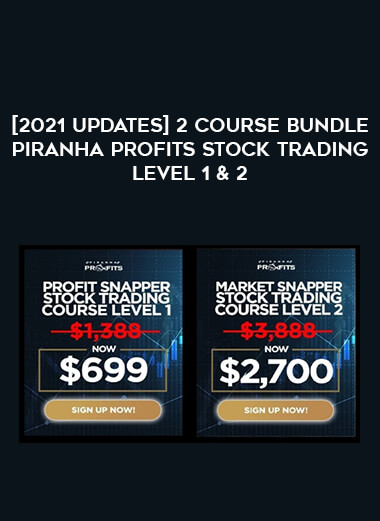 [2021 Updates] 2 Course Bundle Piranha Profits Stock Trading Level 1 & 2 download