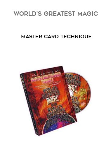 World's Greatest Magic - Master Card Technique download