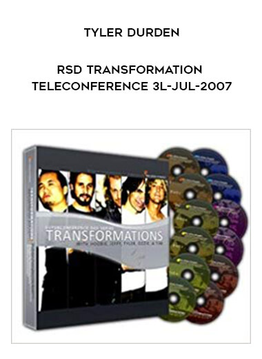 Tyler Durden - RSD Transformation Teleconference 3l-Jul-2007 download