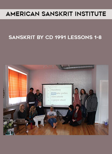 American Sanskrit Institute - Sanskrit by CD 1991 Lessons 1-8 download