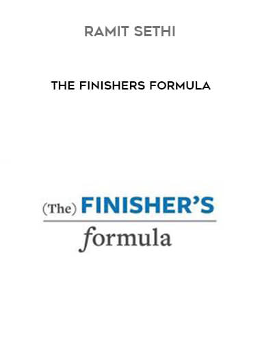 Ramit Sethi - The Finishers Formula download