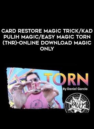 card restore magic trick/kad pulih magic/easy magic Torn (TnR)-online download magic only download