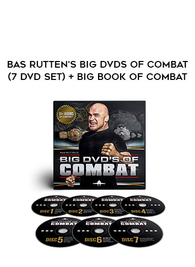 Bas Rutten's Big DVDs of Combat (7 DVD set) + Big book of combat download