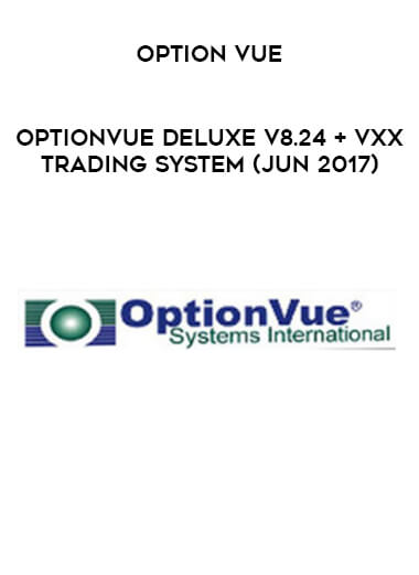 OptionVue Deluxe v8.24 + VXX Trading System (Jun 2017) - Option Vue download