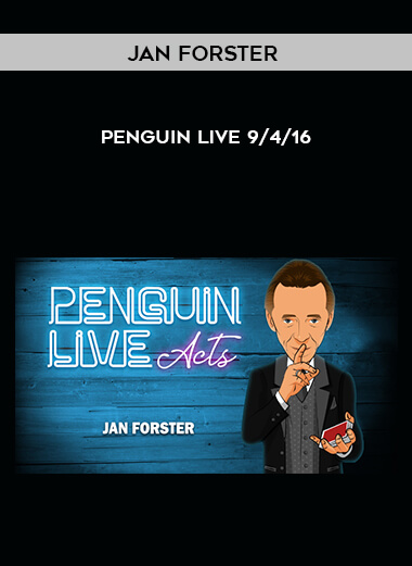 Jan Forster - Penguin Live 9-4-16 download