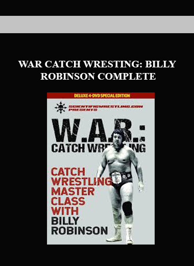WAR CATCH WRESTING: BILLY ROBINSON COMPLETE download