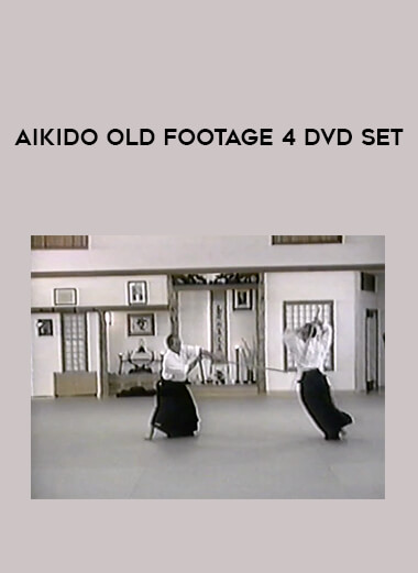 Aikido Old Footage 4 DVD Set download