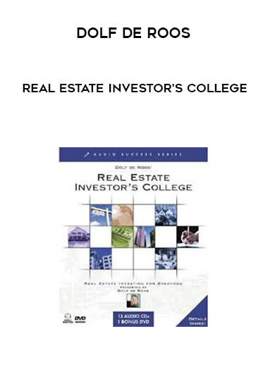 Dolf De Roos - Real Estate Investor's College download
