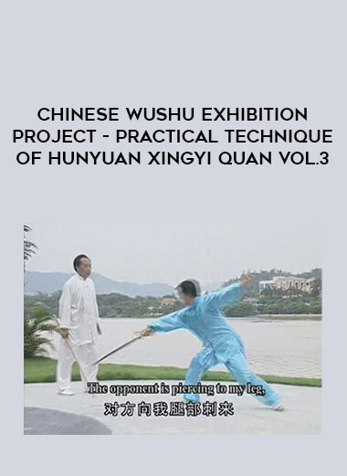 Chinese Wushu Exhibition Project - Practical Technique of Hunyuan Xingyi Quan Vol.3 download