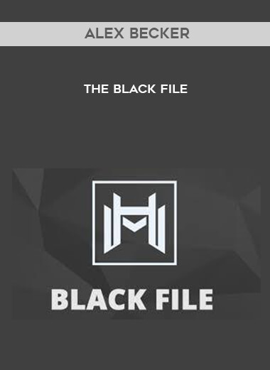 Alex Becker - The Black File download