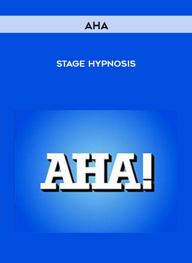 AHA - Stage Hypnosis download