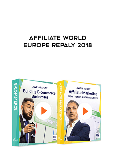 Affiliate World Europe Repaly 2018 download