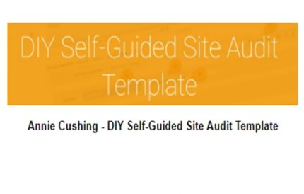 Annie Cushing - DIY Self-Guided Site Audit Template download