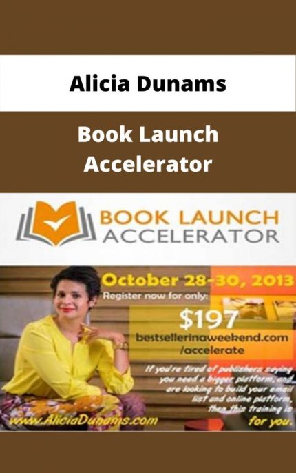 Alicia Dunams - Book Launch Accelerator download