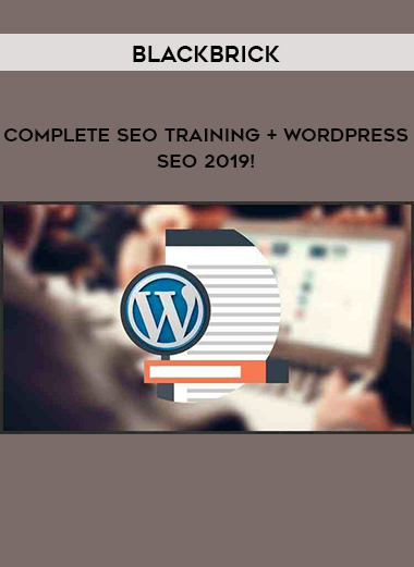 BlackBrick  - Complete SEO Training + WordPress SEO 2019! download