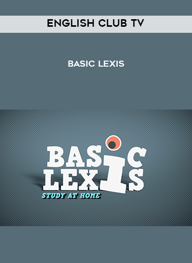 English Club TV - Basic Lexis download