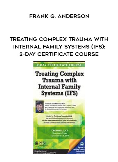 Treating Complex Trauma with Internal Family Systems (IFS): 2-Day Certificate Course - Frank G. Anderson download