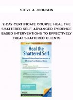2-Day Certificate Course: Heal the Shattered Self: Advanced Evidence-Based Interventions to Effectively Treat Shattered Clients - Steve A Johnson download