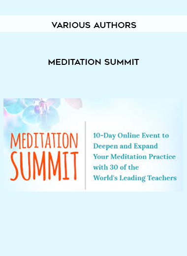 VARIOUS AUTHORS - Meditation Summit download