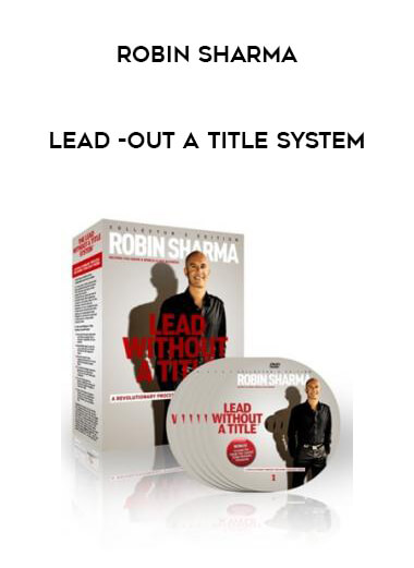 Robin Sharma - Lead -out A Title System download