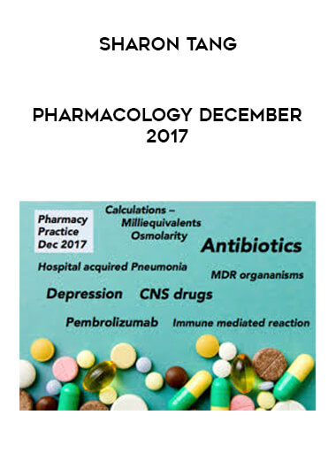 Sharon Tang - Pharmacology December 2017 download