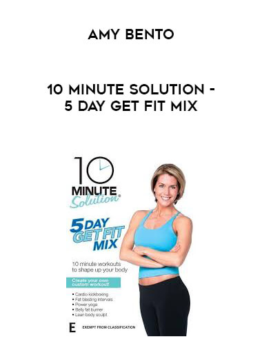 Amy Bento - 10 Minute Solution - 5 Day Get Fit Mix download