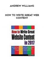 Andrew Williams - How to Write Great Web Content download