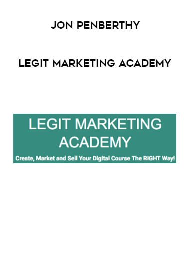 Jon Penberthy - Legit Marketing Academy download