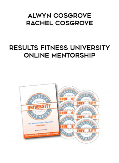 Alwyn Cosgrove & Rachel Cosgrove - Results Fitness University Online Mentorship download