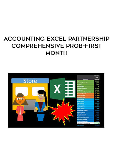 Accounting Excel Partnership Comprehensive Prob-First Month download