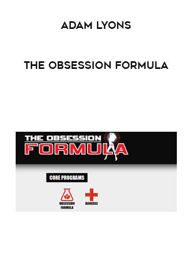 Adam Lyons - The Obsession Formula download