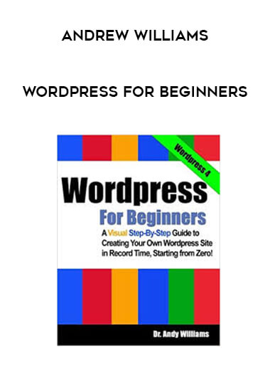 Andrew Williams - WordPress for Beginners download