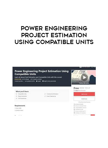 Power Engineering Project Estimation Using Compatible Units download