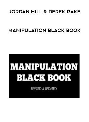 Jordan Hill & Derek Rake - Manipulation Black Book download